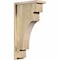 Ekena Millwork Mediterranean Rough Sawn Corbel w/Backplate, Douglas Fir, 6"W x 14"D x 26"H COR06X14X26MED01RDF - alternate 1